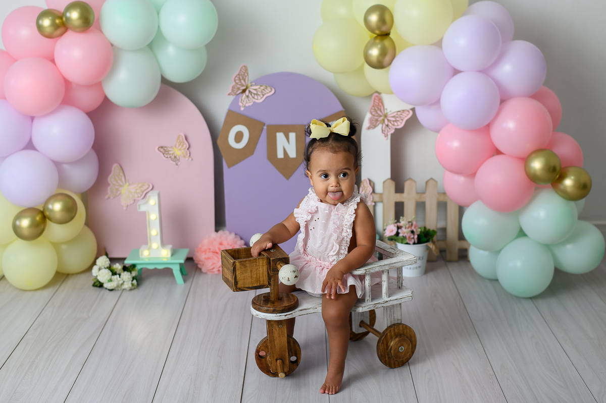 Ensaio 1 ano estúdio SP Zona Sul