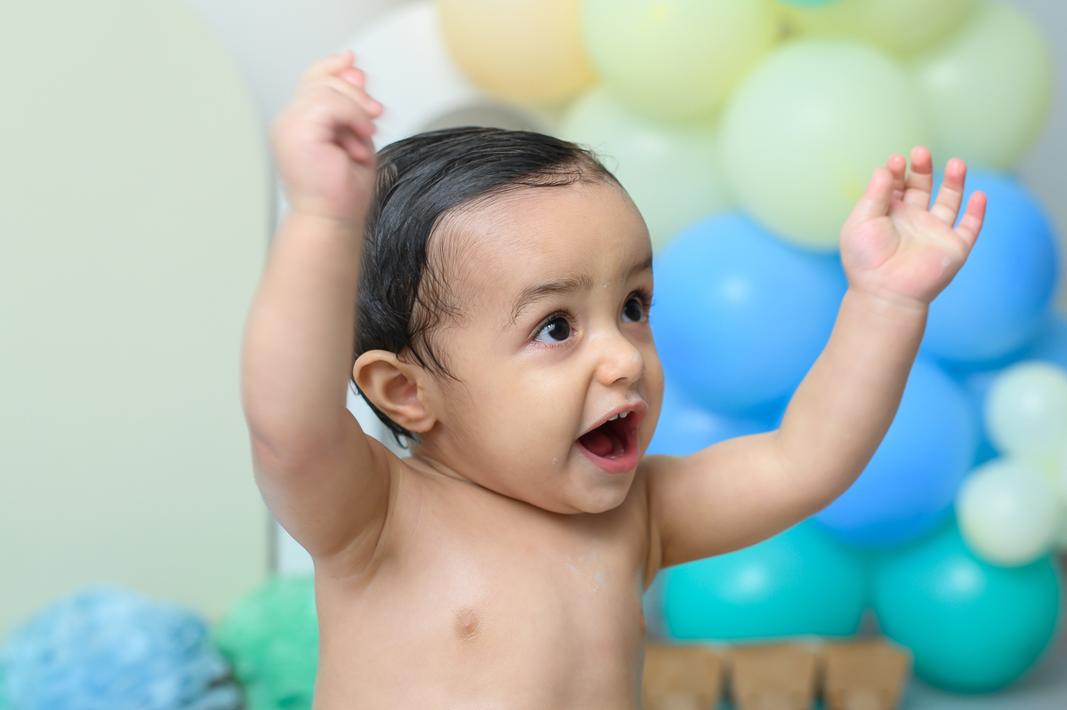 ensaio fotográfico banho bebê 1 ano sp zona sul