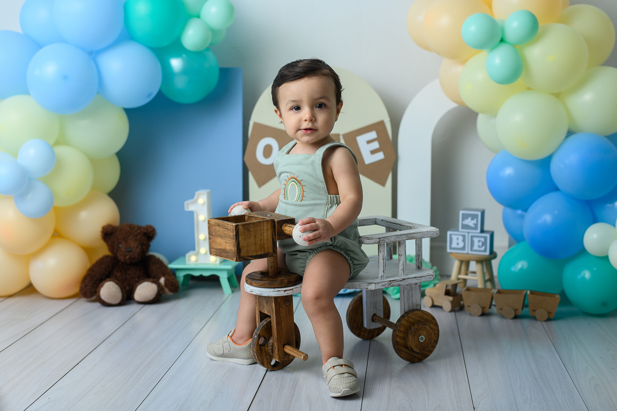 Ensaio Fotográfico 1 ano em estúdio Sp Zona Sul