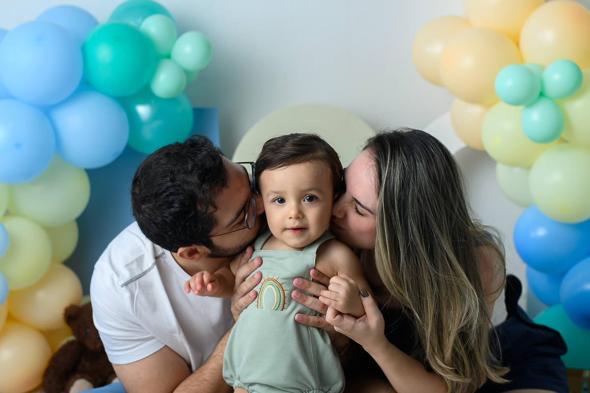 Ensaio de 1 ano em família SP