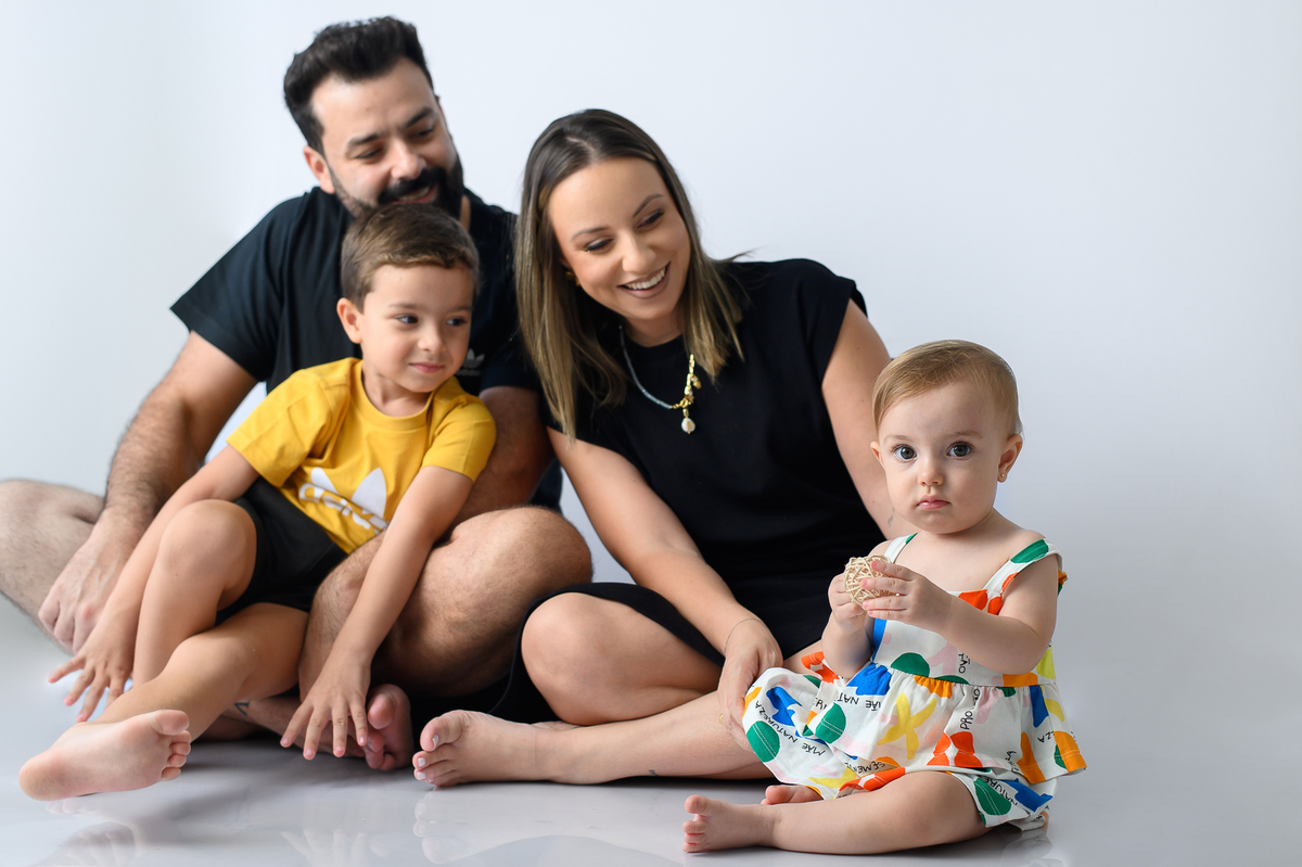 Ensaio 1 ano em Família São Paulo