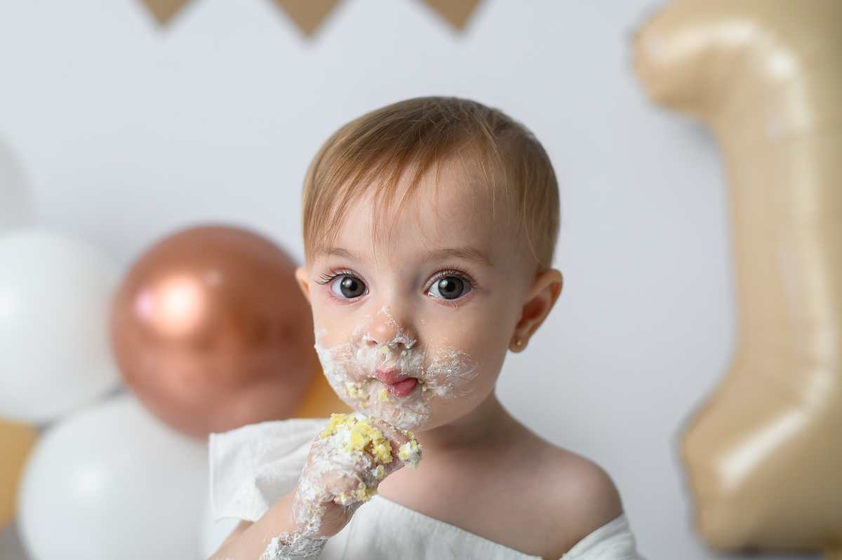 ensaio fotográfico com bolo 1 ano sp zona sul