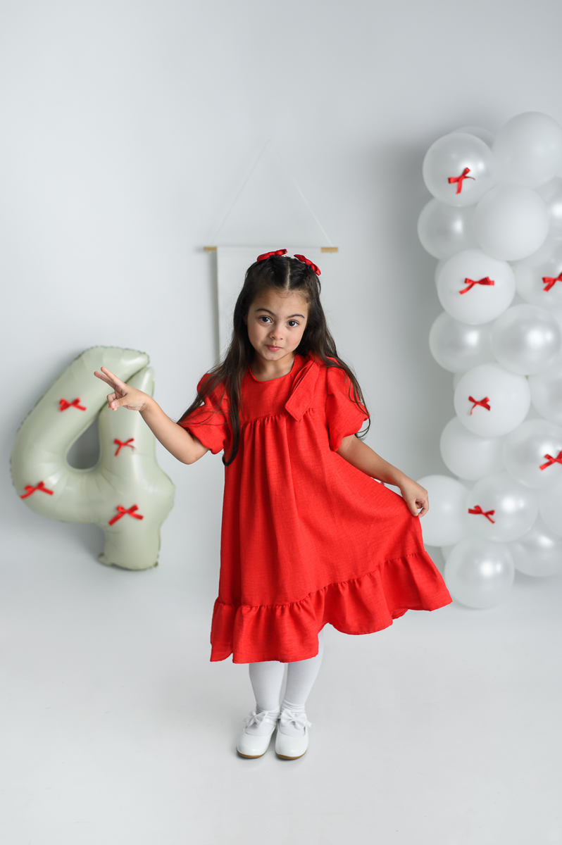 Ensaio Menina 5 anos Estúdio Zona Sul SP