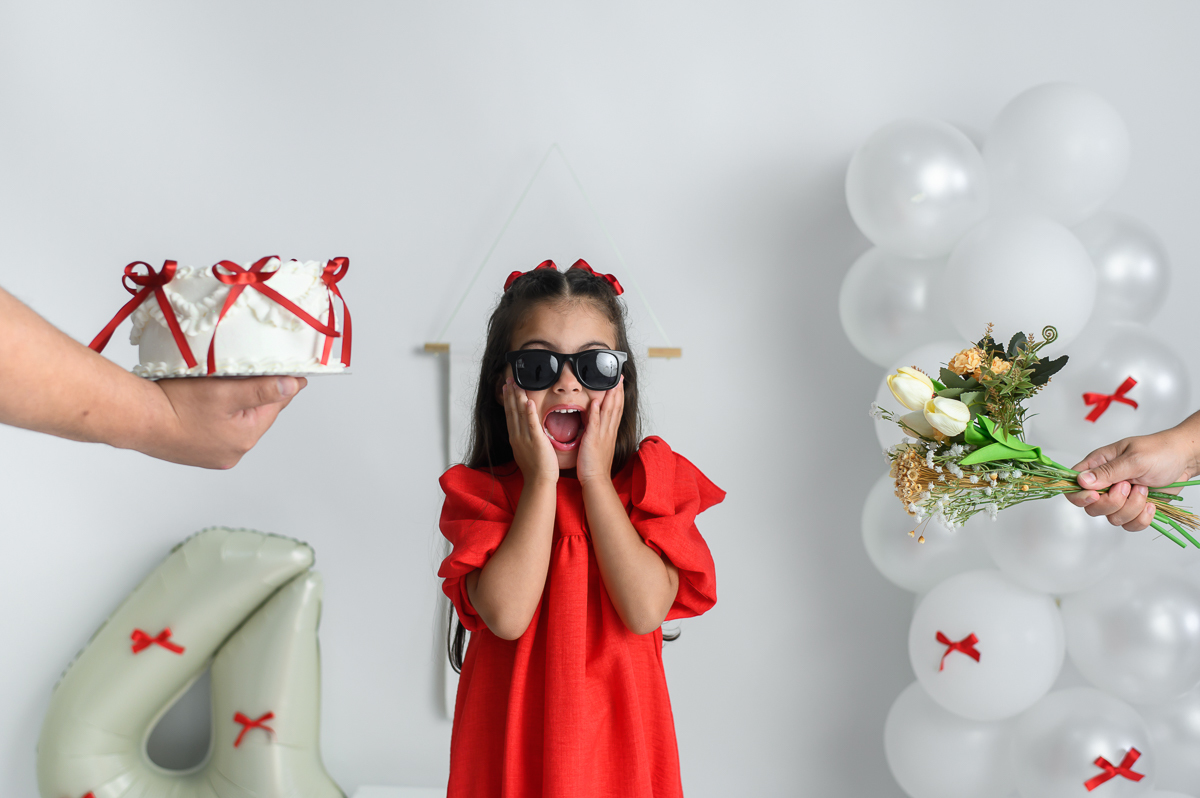 Ensaio Infantil Menina 4 anos Estúdio SP