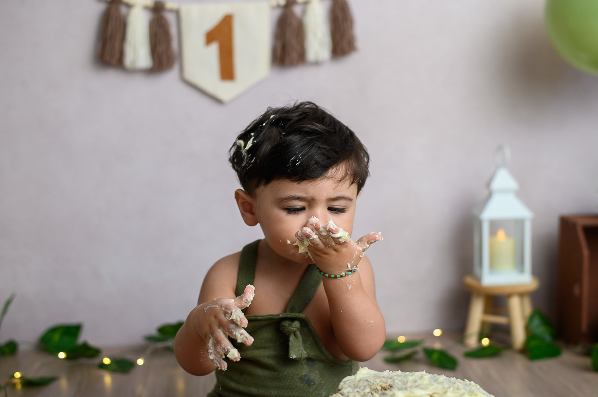 ensaio smash the cake estúdio menino sp