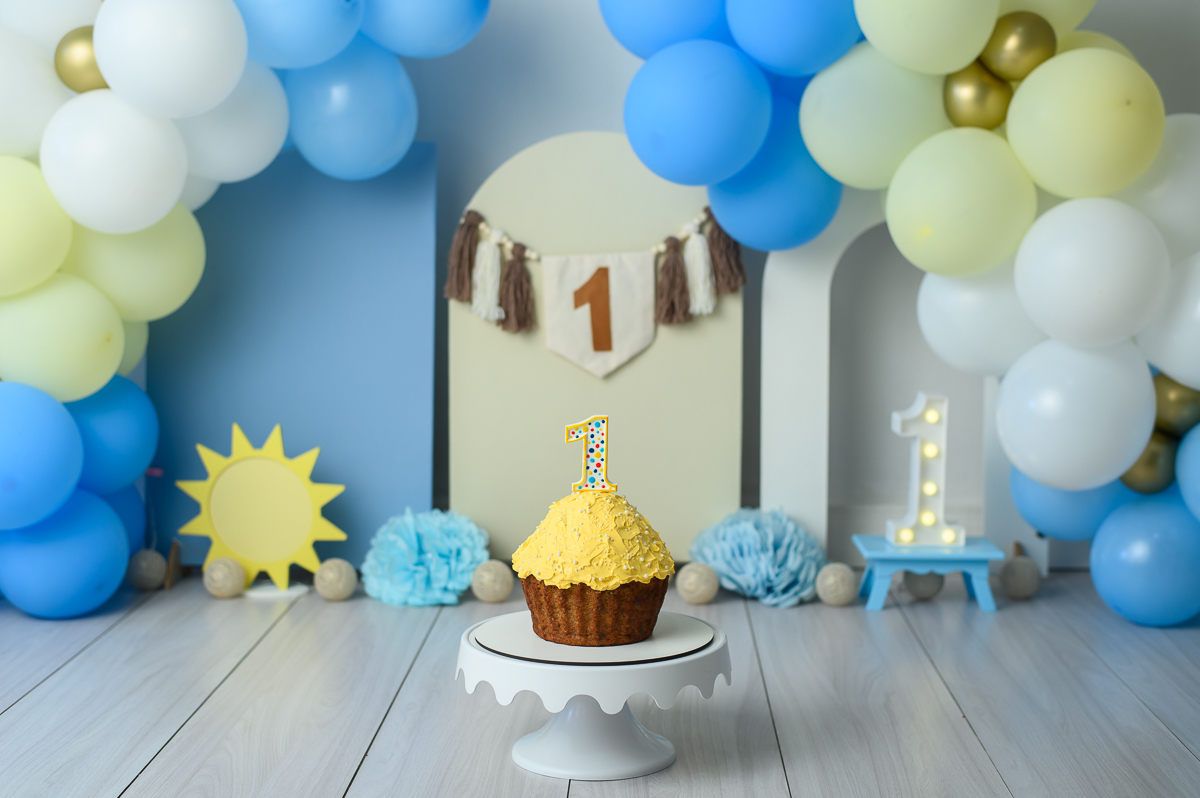 ensaio smash the cake tema sol sp zona sul