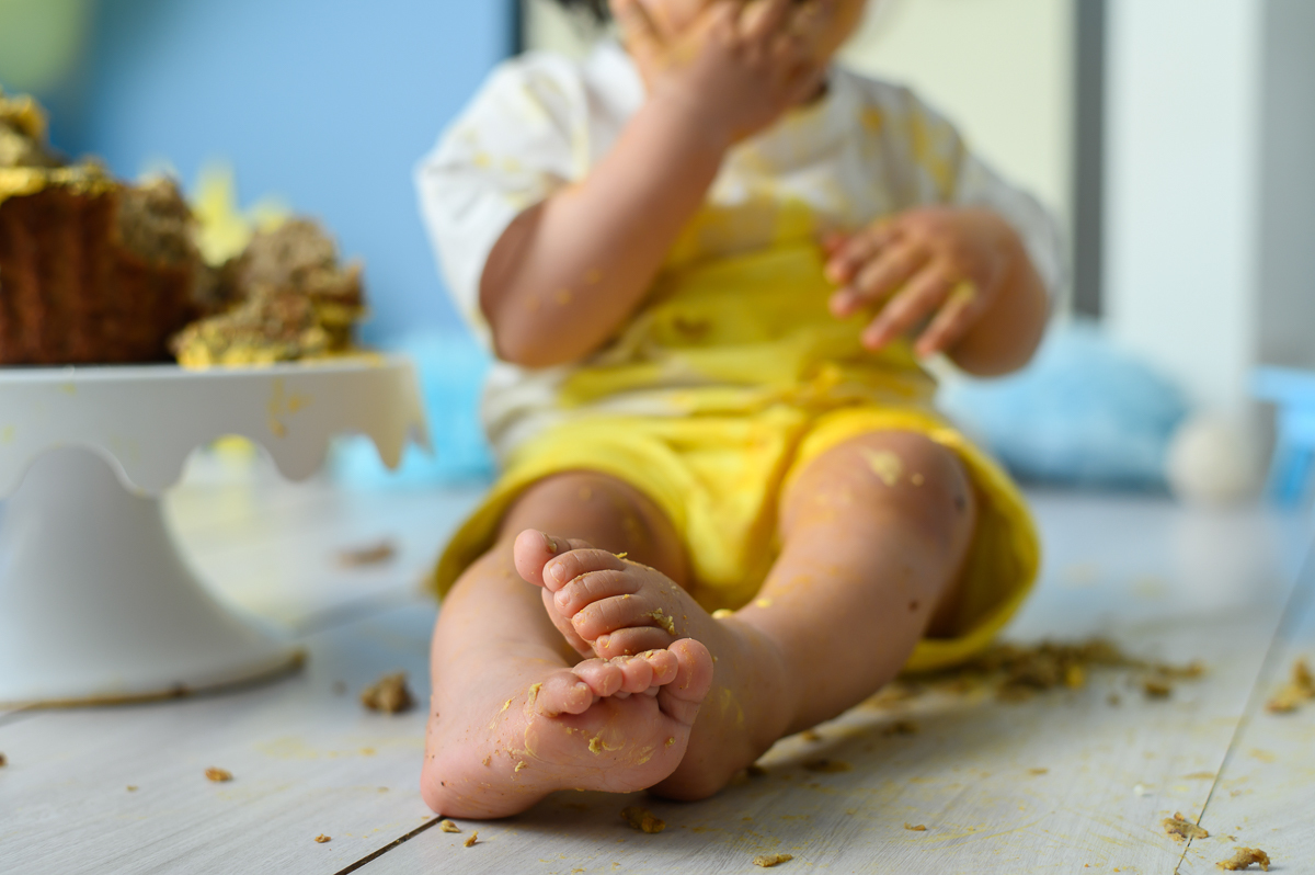 ensaio smash the cake 1 ano com bolo sp