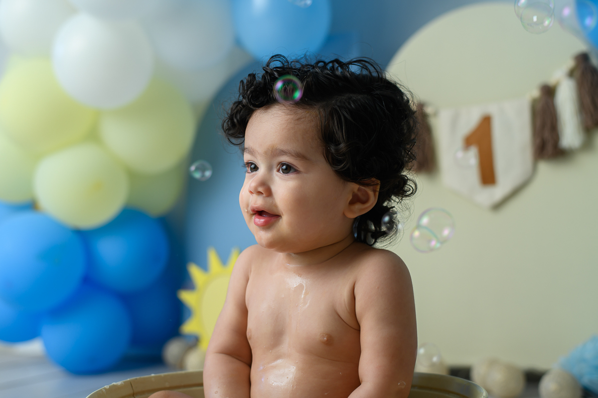 smash the cake hora do banho splash sp