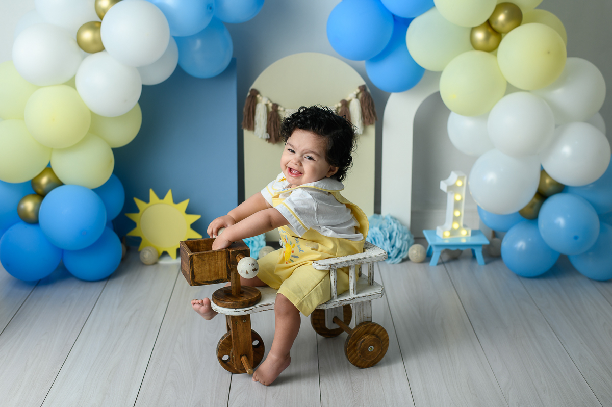 smash the cake 1 ano tema sol estúdio sp