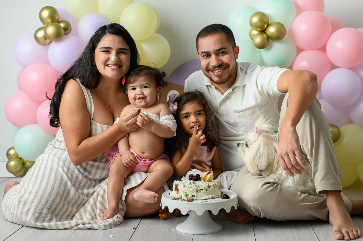 ensaio smash the cake em família sp zona sul