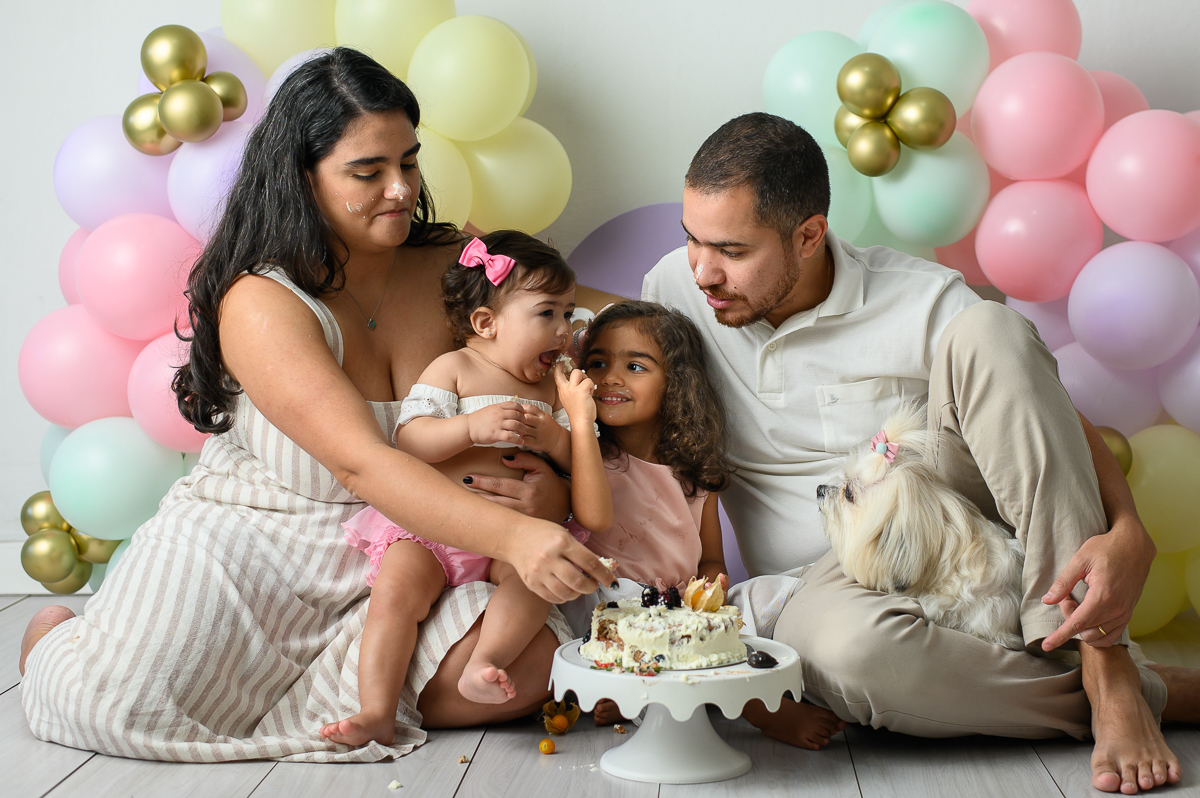 ensaio smash the cake em família sp zona sul