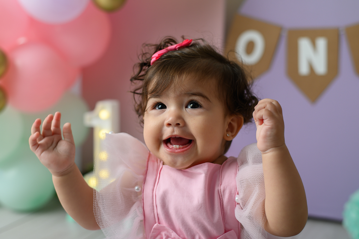 ensaio bebê 1 ano menina estúdio sp zona sul