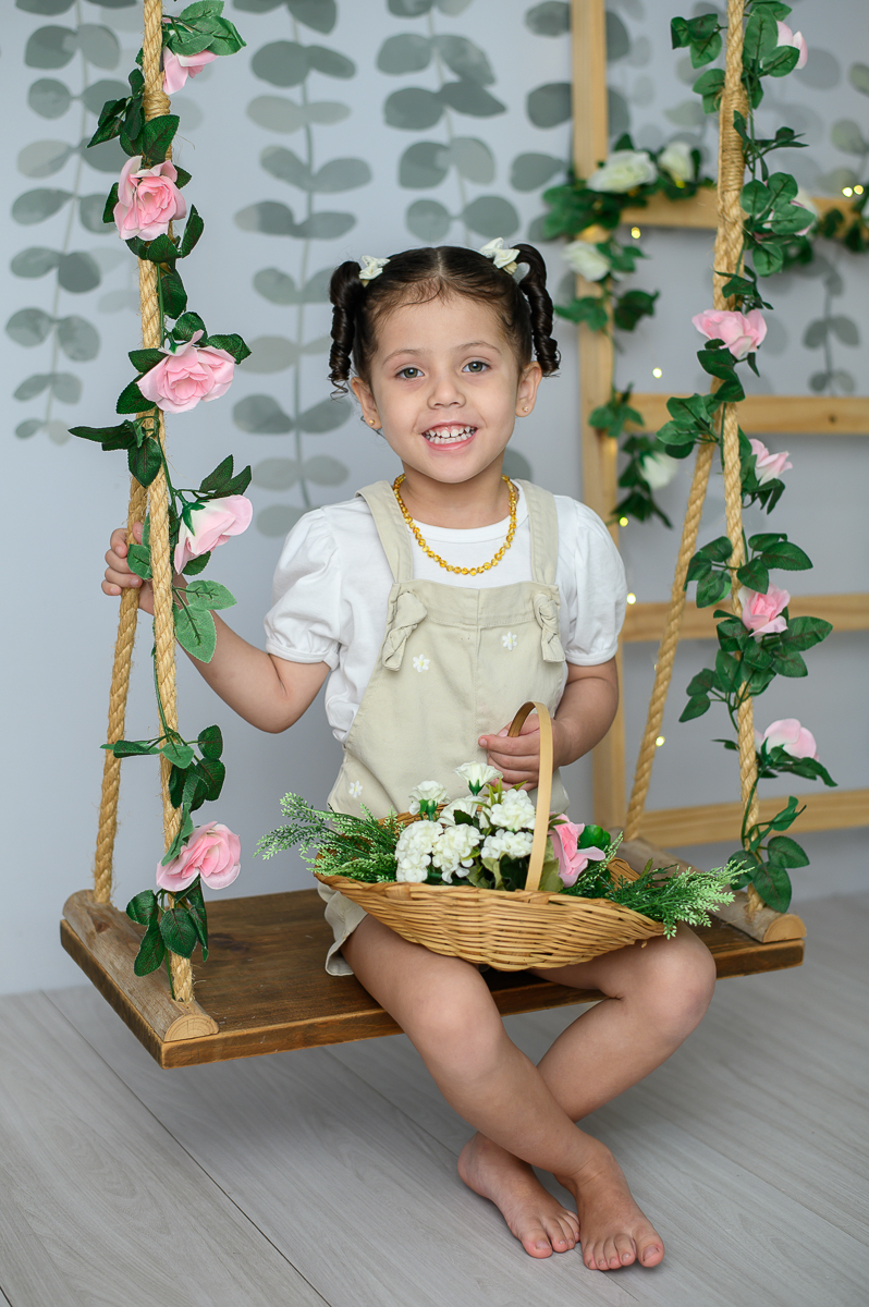 ensaio infantil 4 anos menina estúdio sp