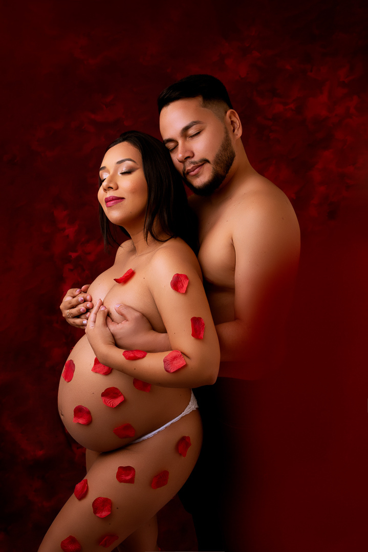 Não pode falta a foto com o papai