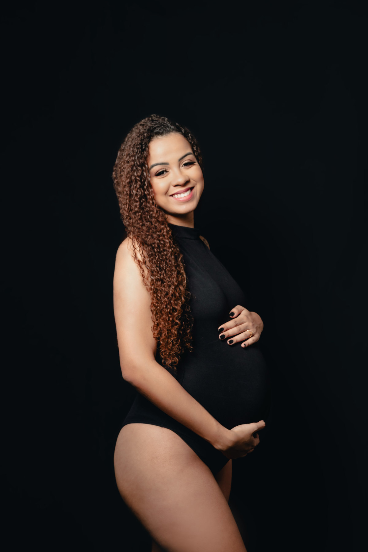 Foto grávida estúdio Ipatinga