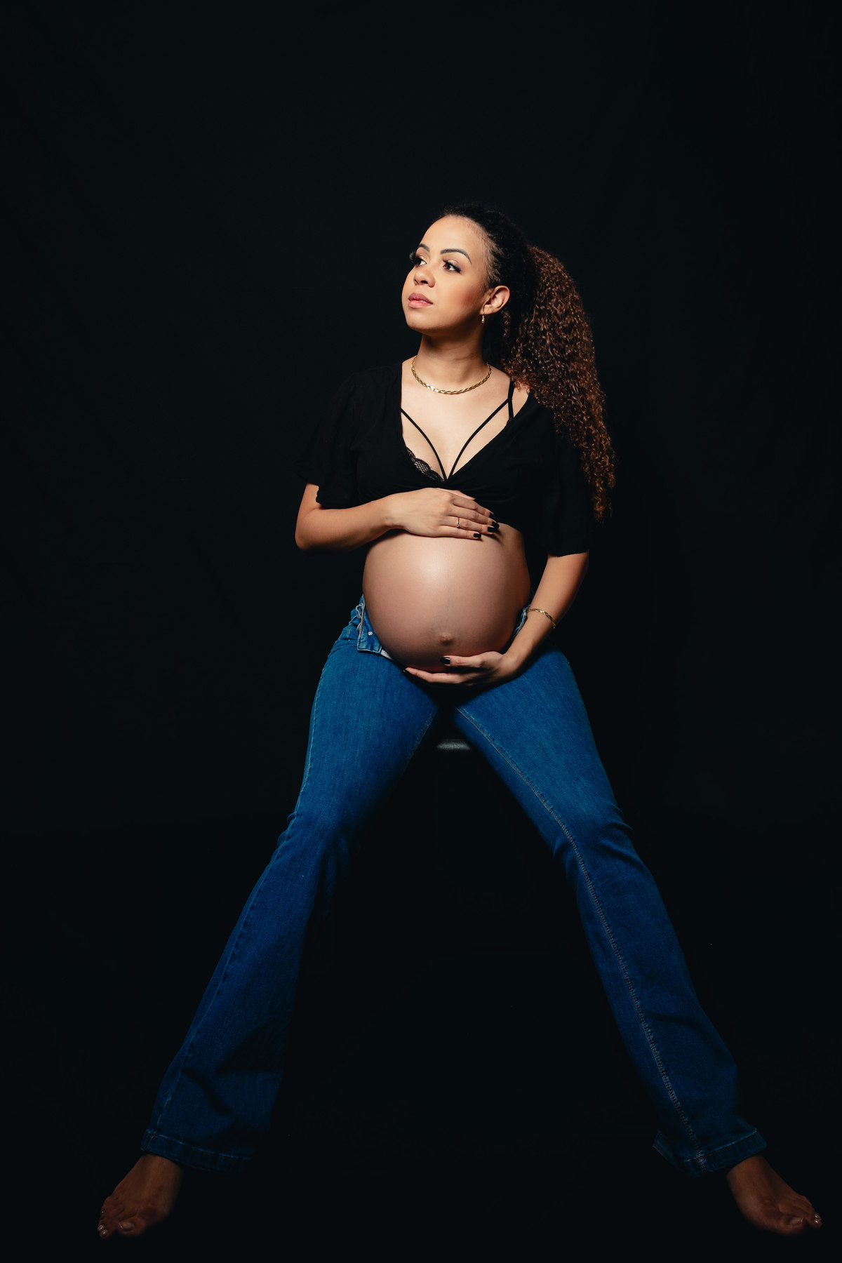 Fotografia profissional gestante Vale do Aço