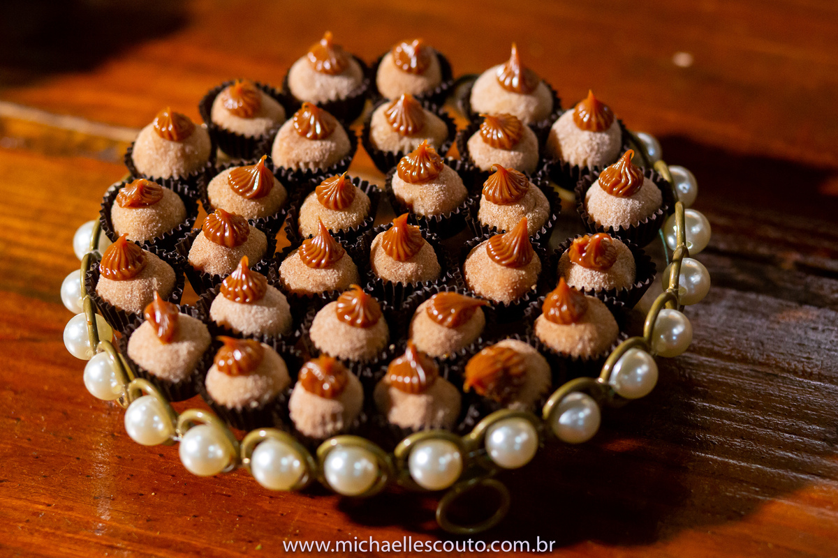 Recepção no Cidade Alta - Foto da mesa de doces