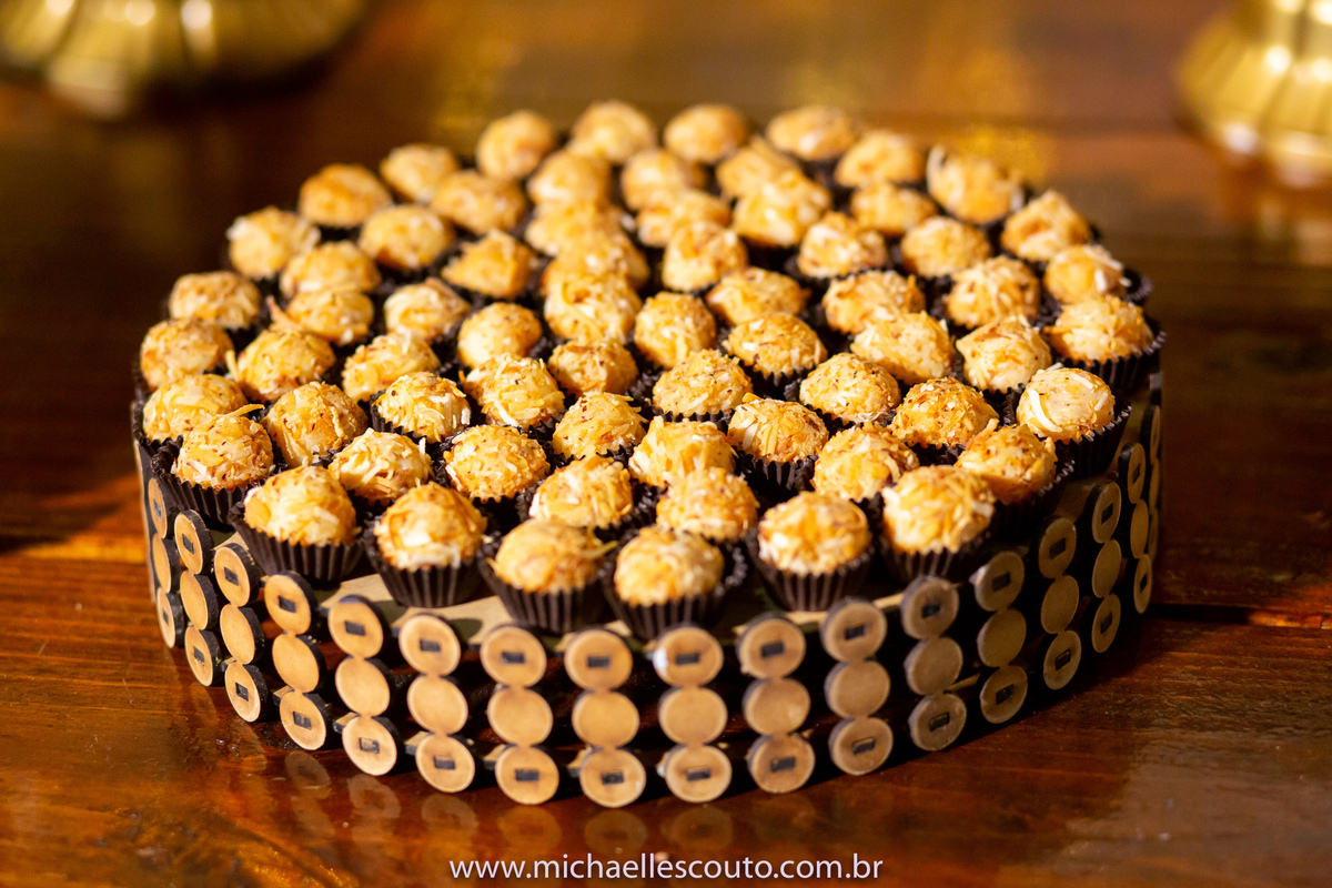 Recepção no Cidade Alta - Foto da mesa de doces