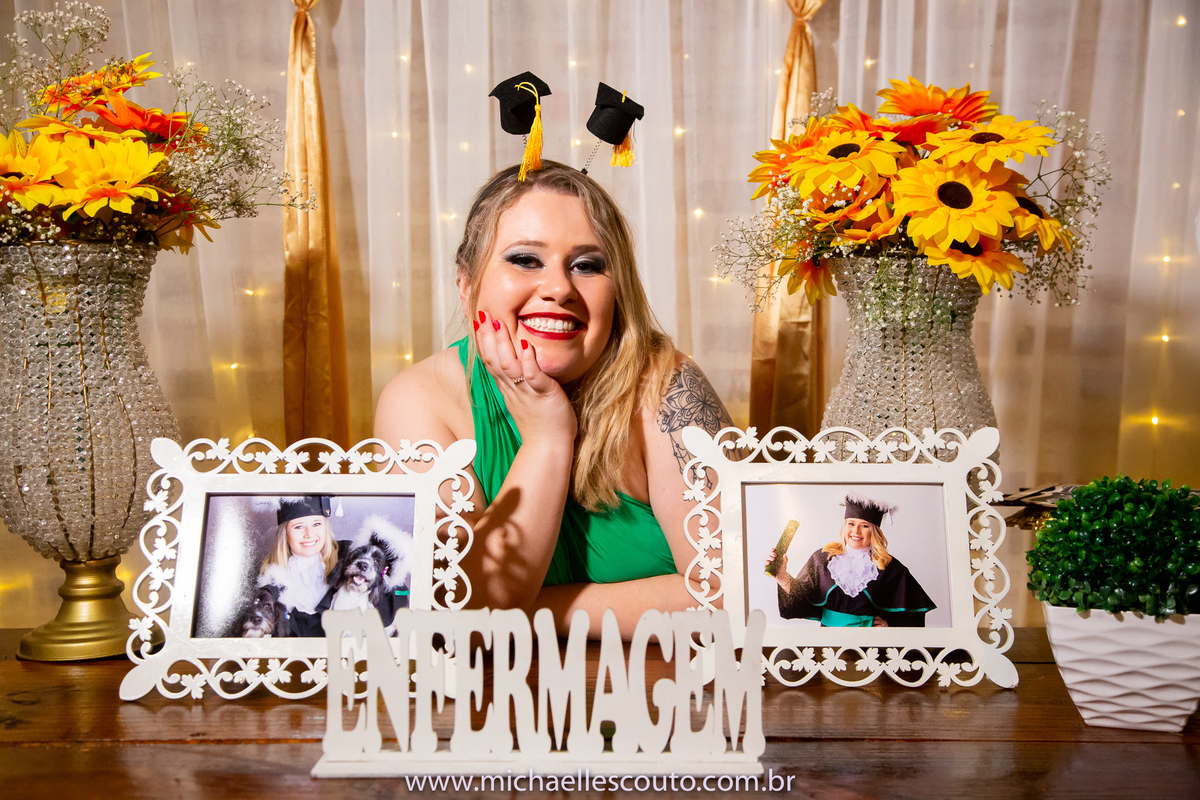 Recepção no Cidade Alta - Andriele Duarte bacharel em Enfermagem