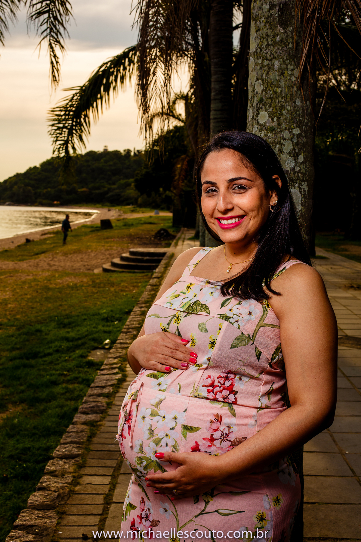 Ensaio Gestante na Praia de Ipanema