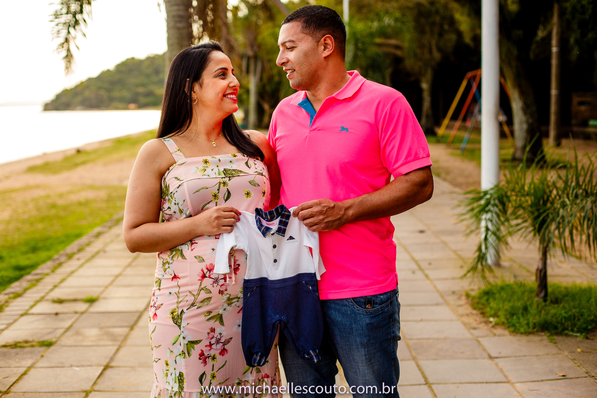 Ensaio Gestante na Praia de Ipanema
