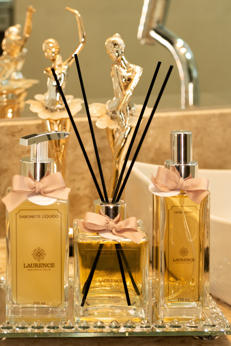 Laurence Fragrância decor aromatizadores, difusor de aromas, sabonetes líquidos, refis