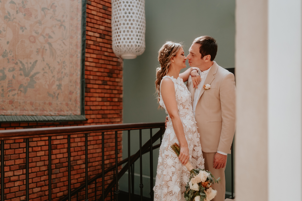 Sesión de novios en su boda de día en San Bernardino Paraguay