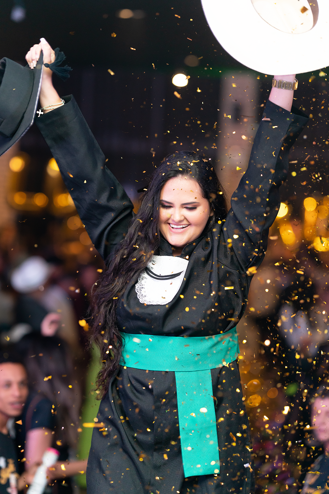 Fotos da formatura do curso de Medicina Veterinária 