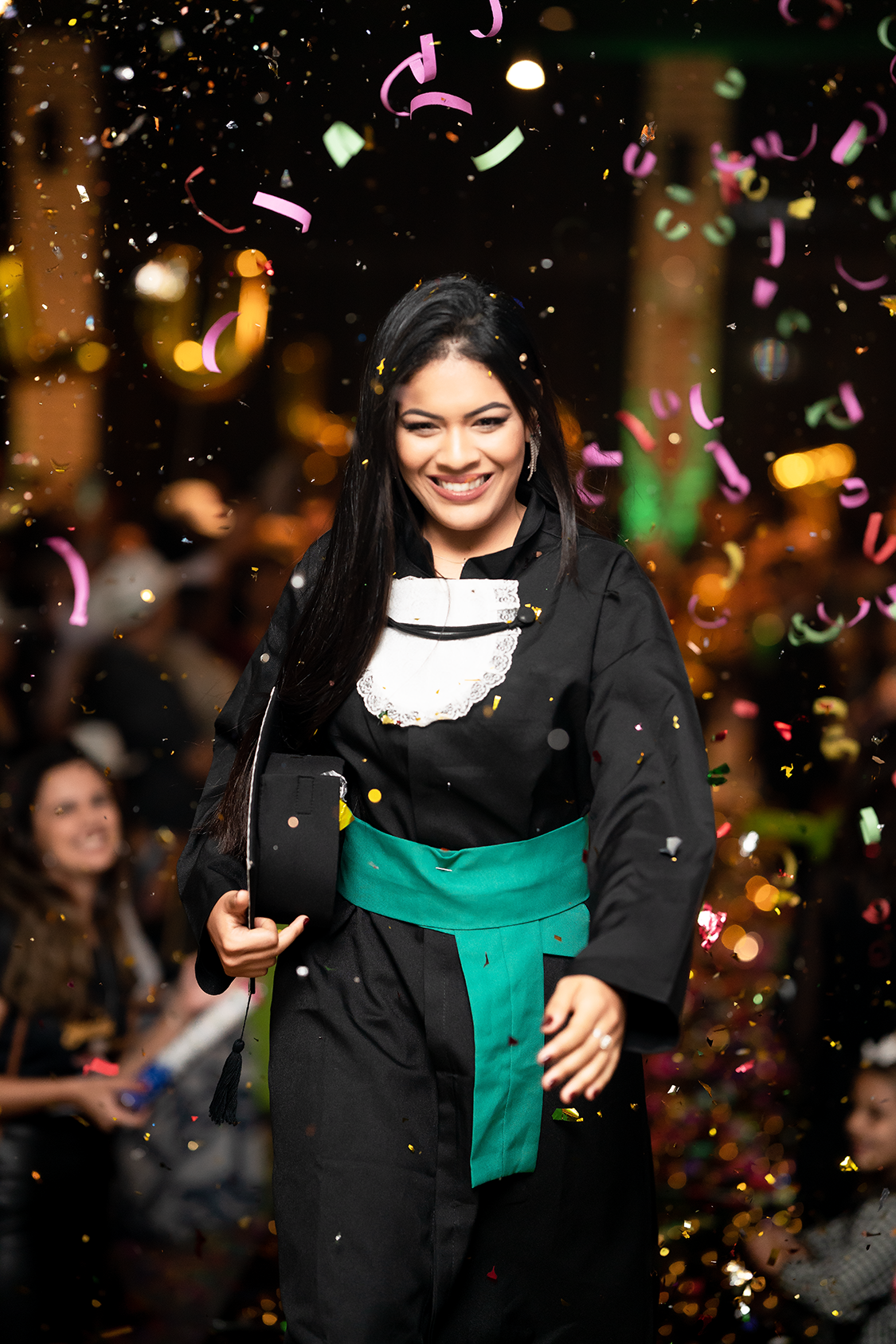 Fotos da formatura do curso de Medicina Veterinária 