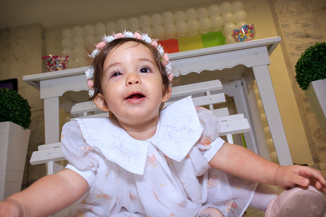 Aniversário Infantil bebê brincando