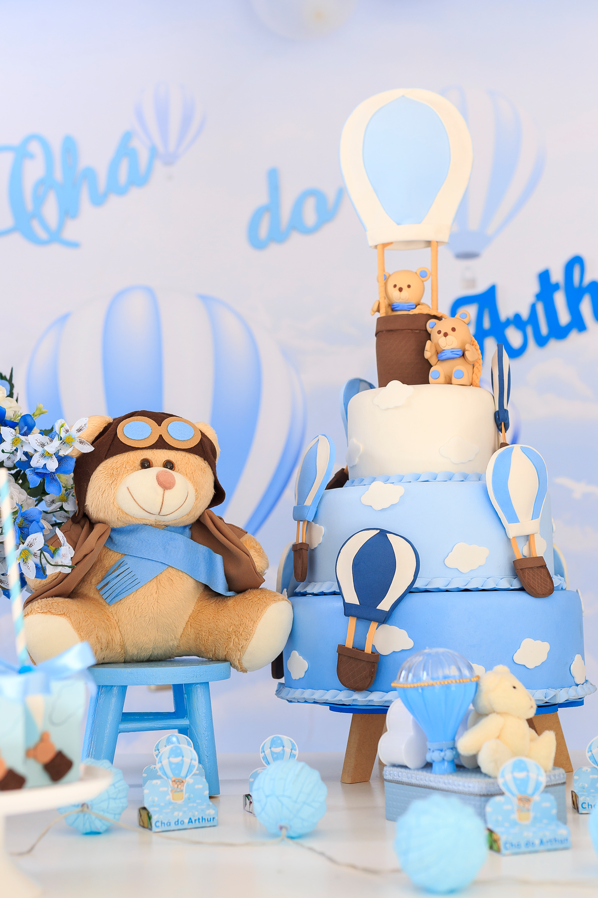 aviador Decoração chá de bebê