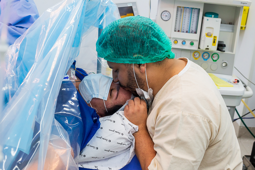 fotografia de parto amor