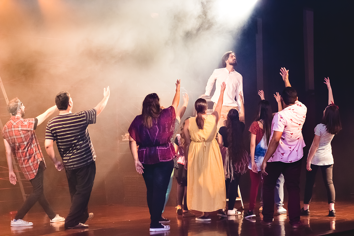 Jesus o Senhor Discípulos teatro Araraquara