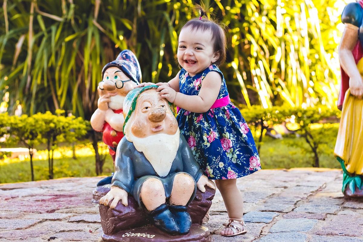 Daae, Araraquara, sete anões, criança, ensaio infantil, book infantil, ensaio externo infantil, 