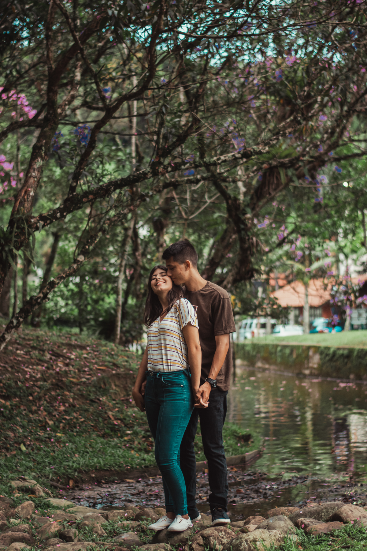 lugares diferentes para fotografar em joinville, parc de france em joinville, ensaio de casal joinville, fotógrafo de casal em joinville