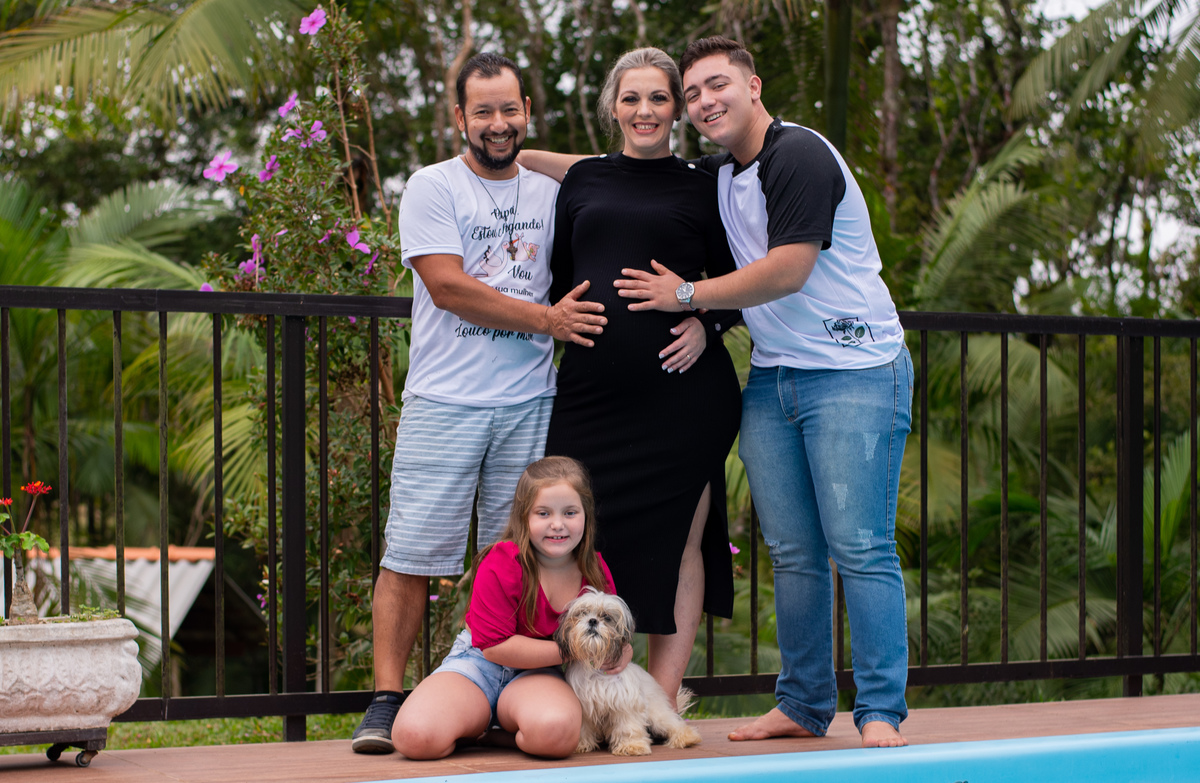 ensaio fotografico de familia completa ensaio gestante