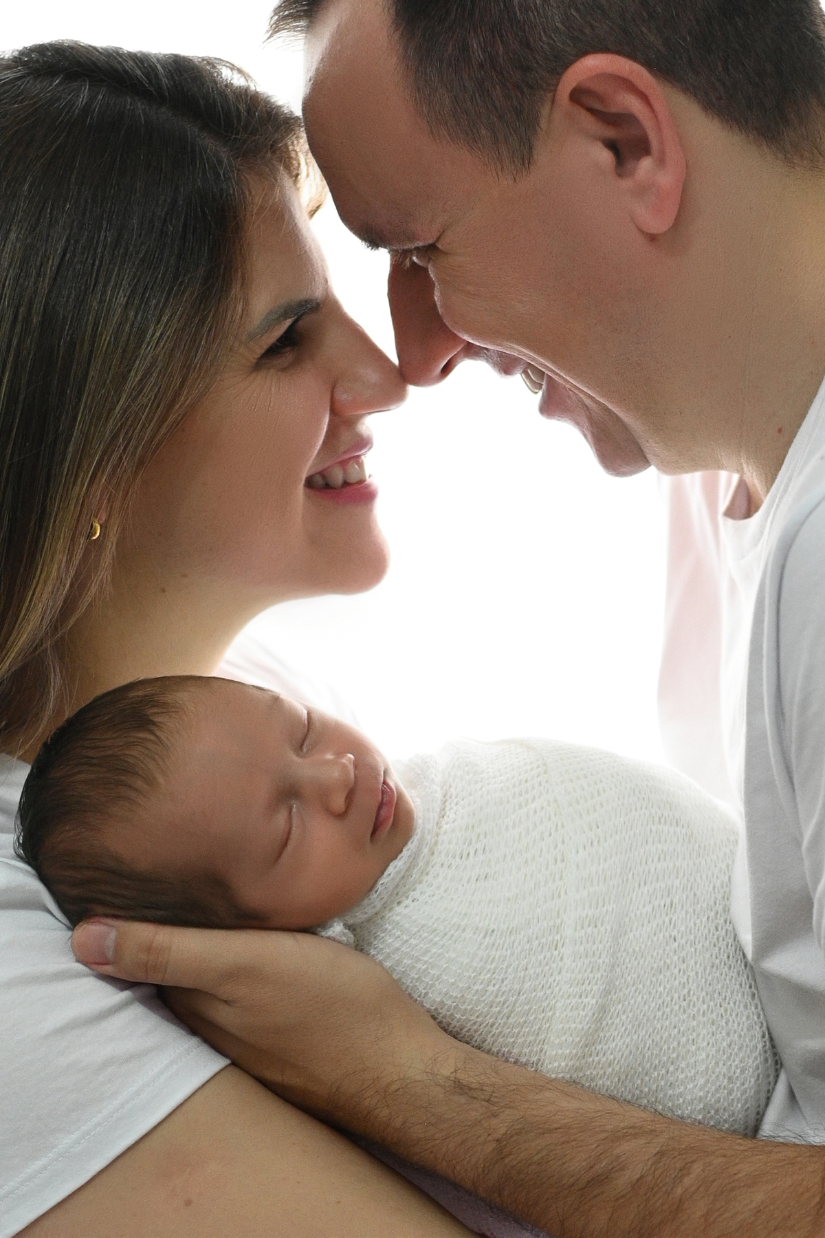 sessão de newborn em familia