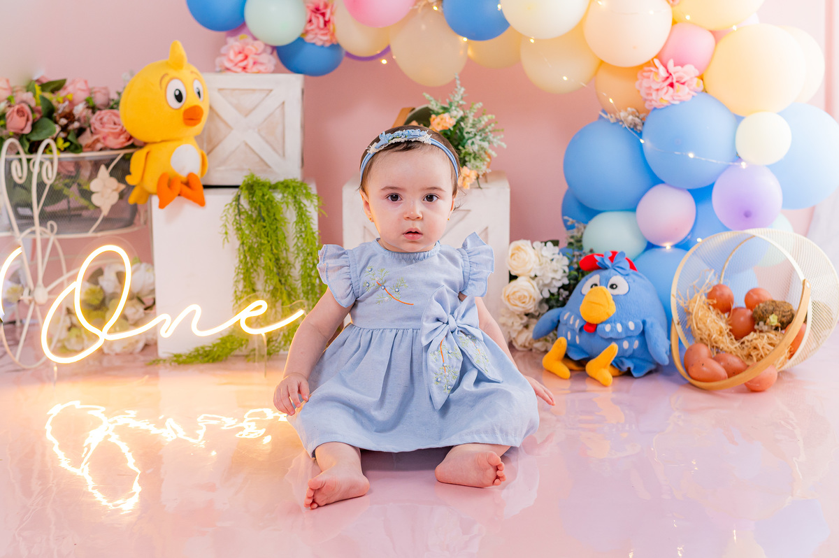 ensaio fotografico de um aninho em jaragua do sul