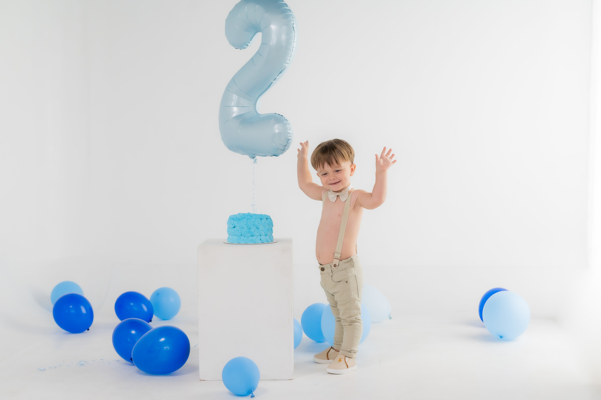 ensaio de 2 anos menino