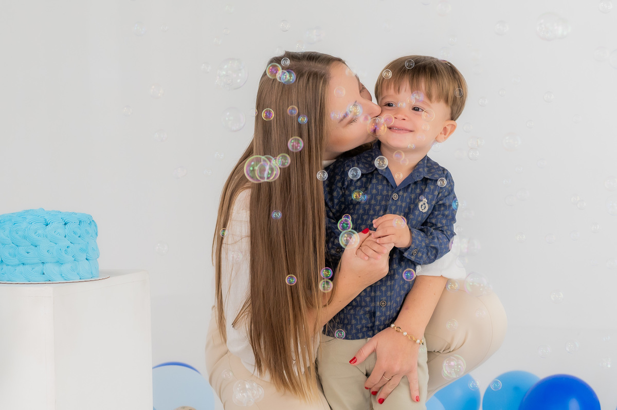 bolhas de sabão no ensaio