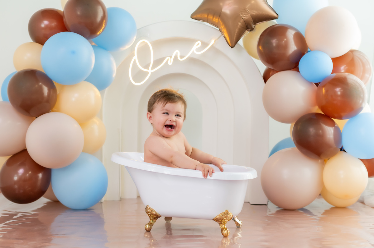 banho de banheira gostoso depois da sessão de fotos