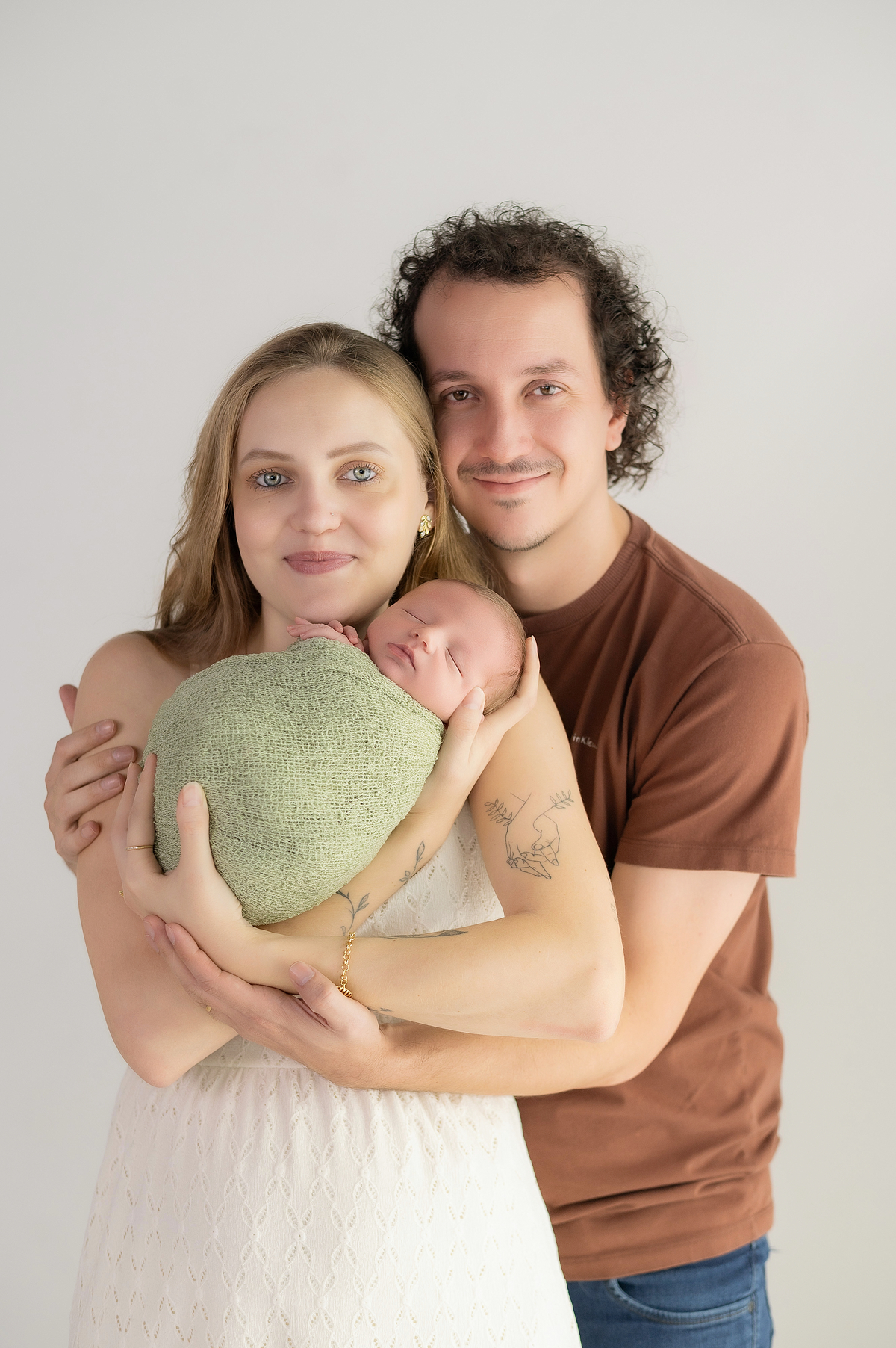 ensaio newborn em familia