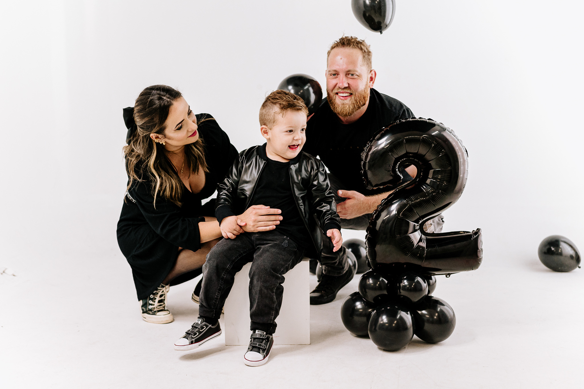 fotos de familia em estudio