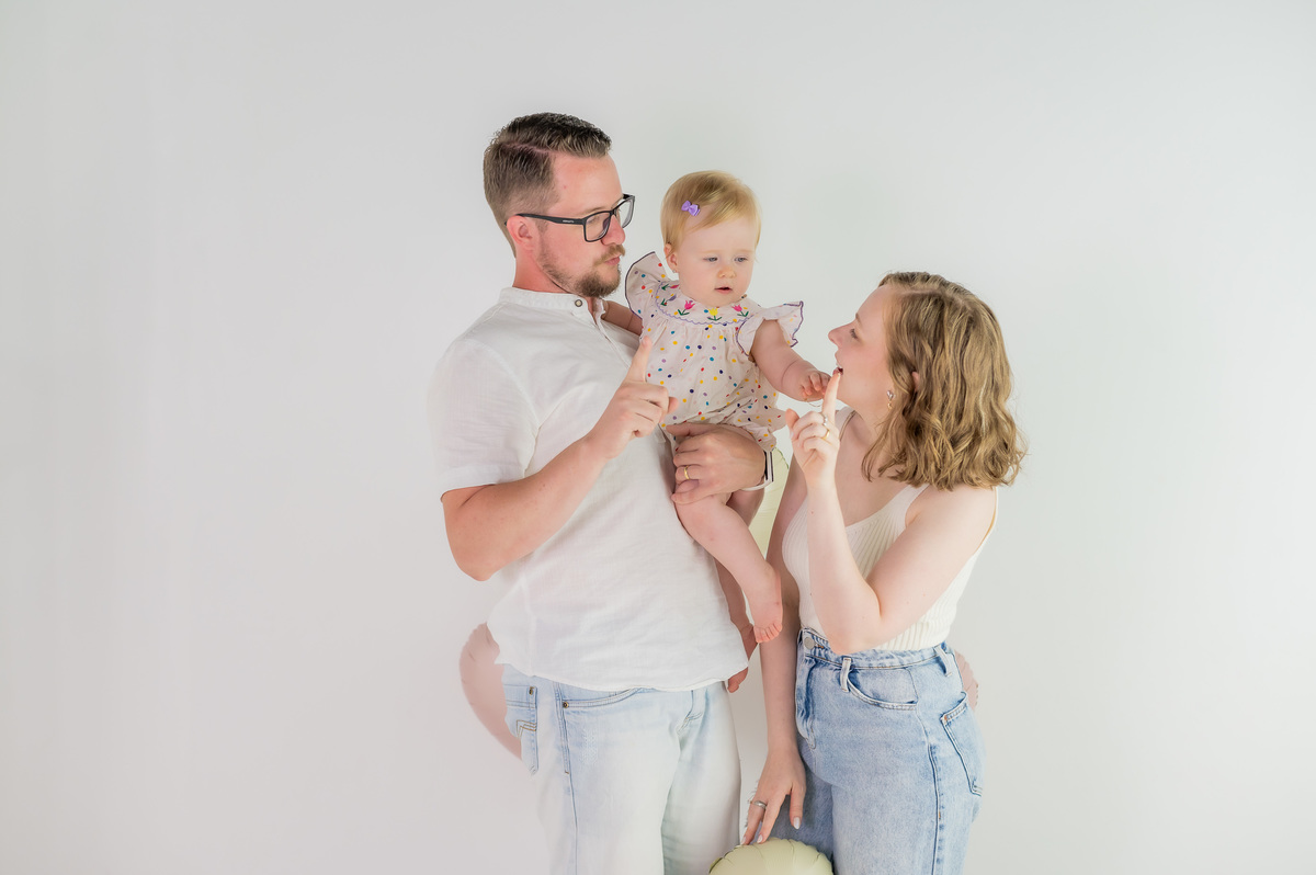 fotos de familia em estudio
