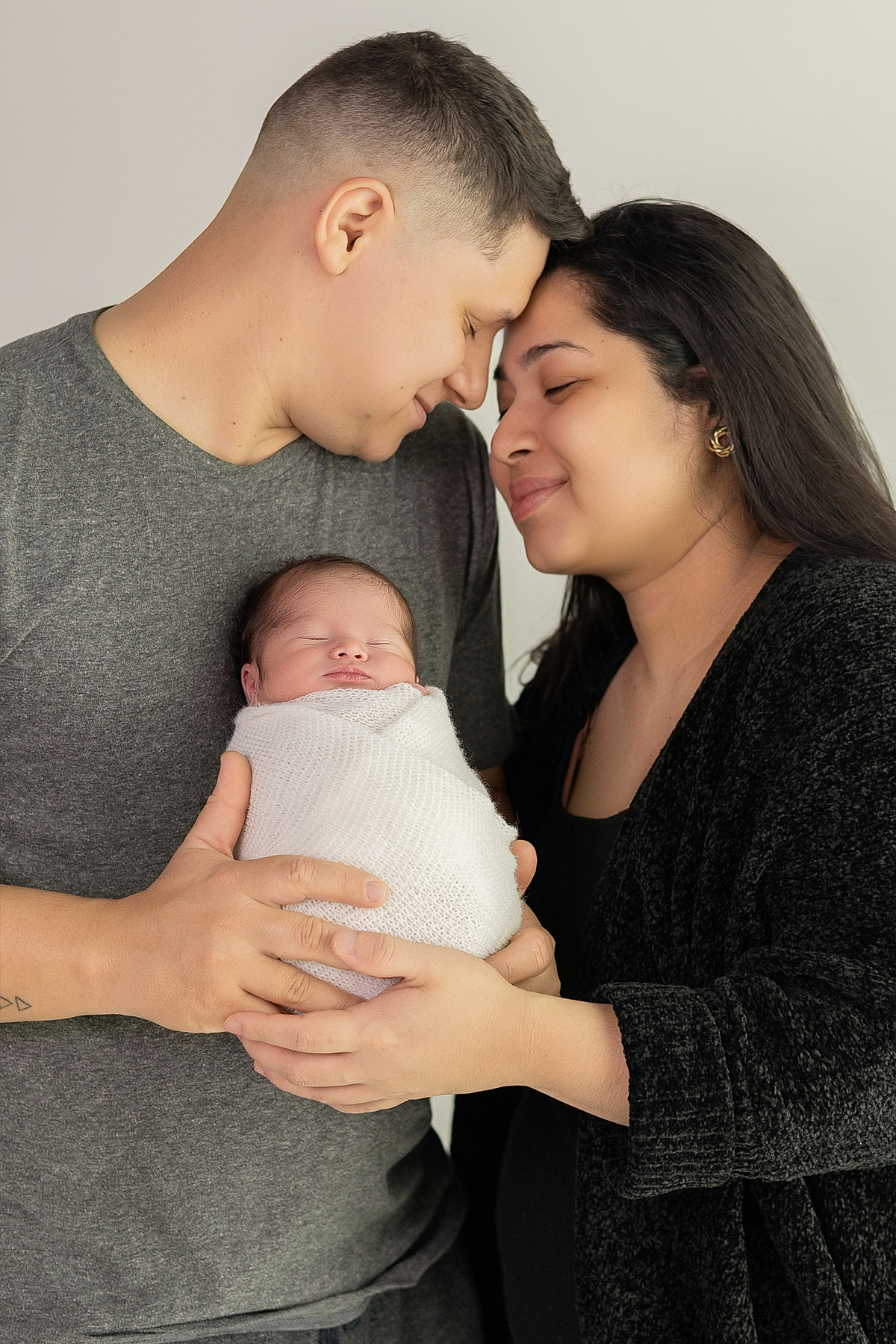 fotos de newborn em familia