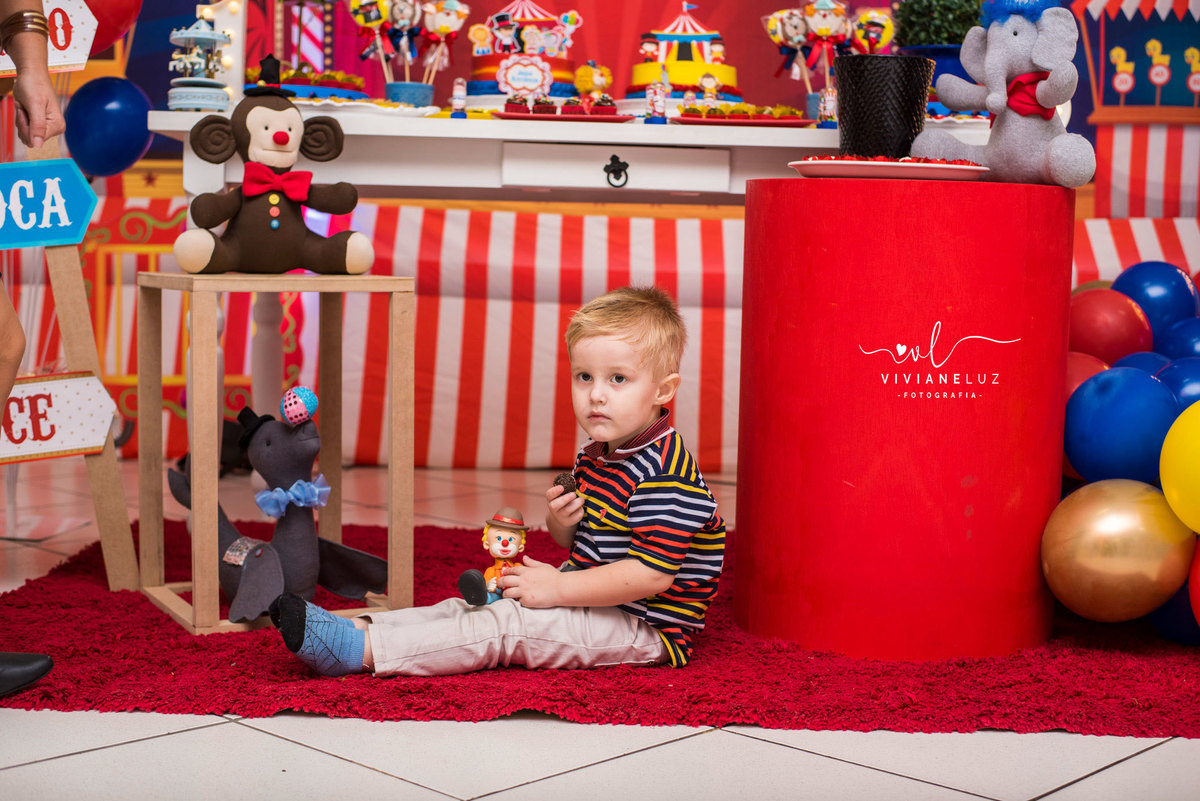 festa infantil circo decoração circo fotografa de aniversario fotografia de aniversario lembrancinha Guaramirim Jaraguá do Sul