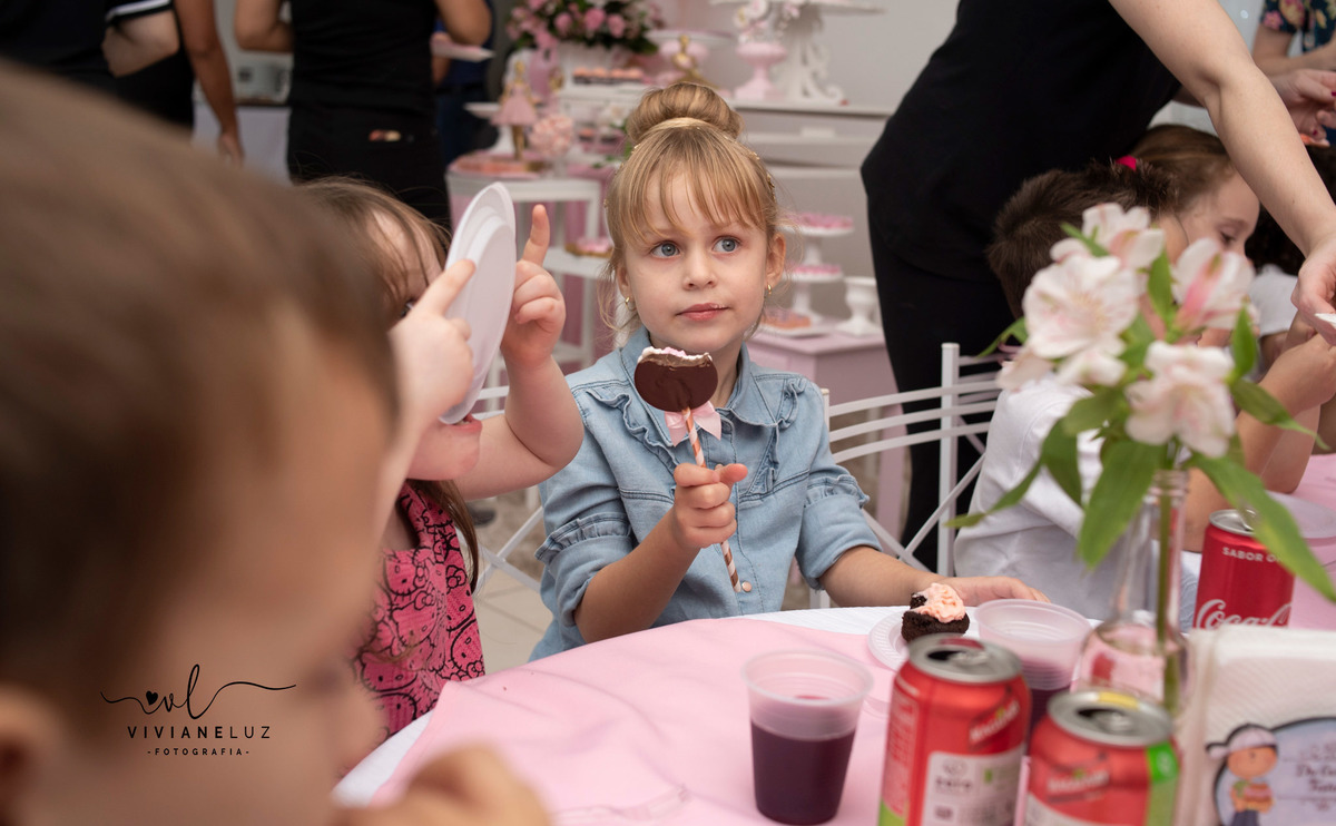 festa infantil bailarina decoração bailarina fotografa de aniversario fotografia de aniversario lembrancinha Guaramirim Jaraguá do Sul