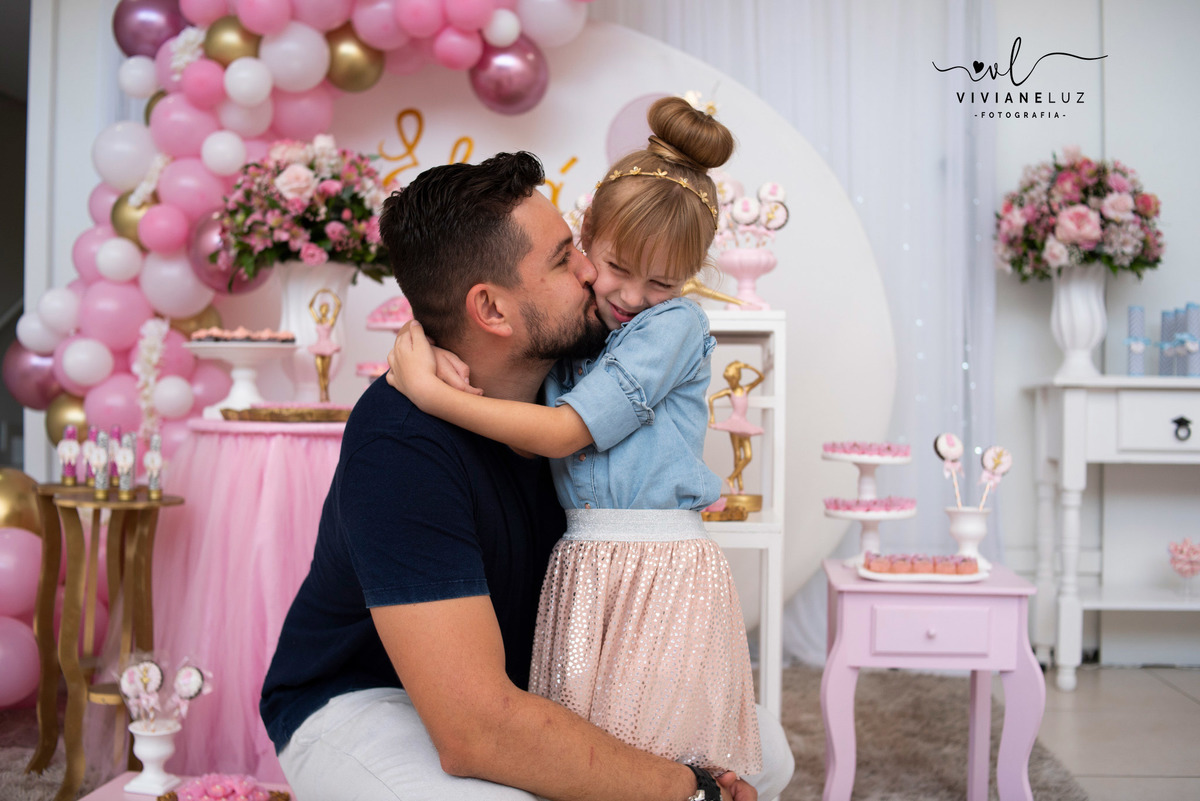 festa infantil bailarina decoração bailarina fotografa de aniversario fotografia de aniversario lembrancinha Guaramirim Jaraguá do Sul