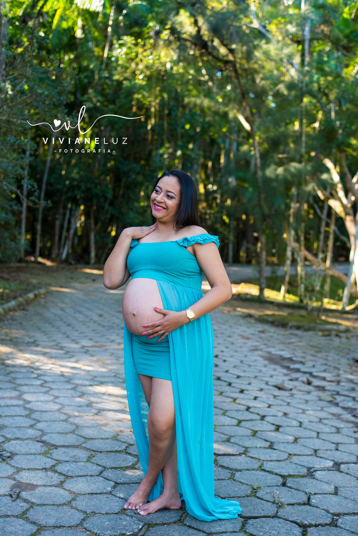 gestante fotografa de guaramirim familia pets ensaio externo de gestante natureza campo mae de menino mae de menina bebe arco iris vestido arco iris vestido gestante parque malwee