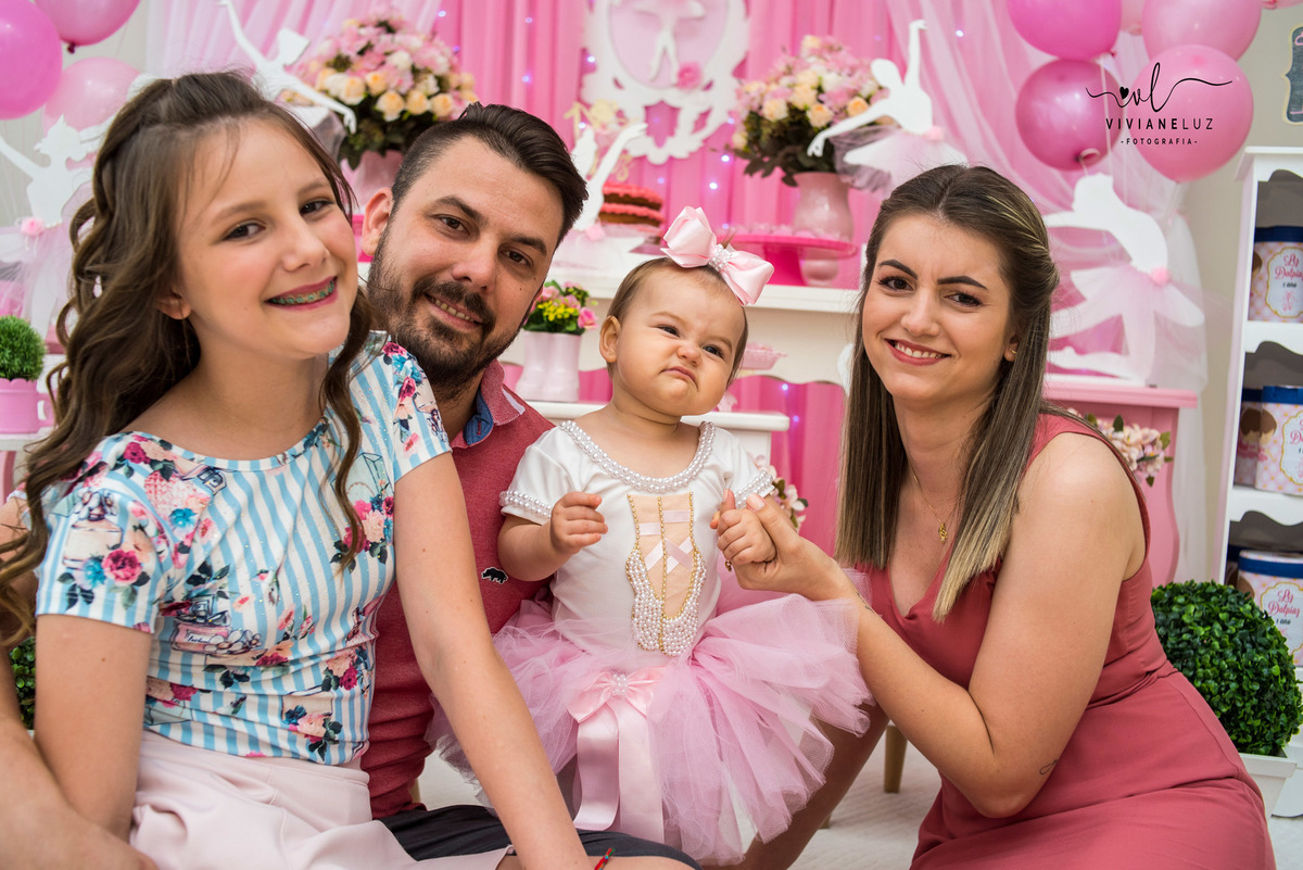 festa infantil 1 aninho bailarina fotografia infantil fotografa de aniversario guaramirim